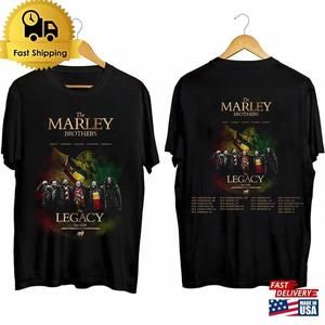 The Marley Brothers  Tour Shirt Legacy Fan Classic  2 Sided
